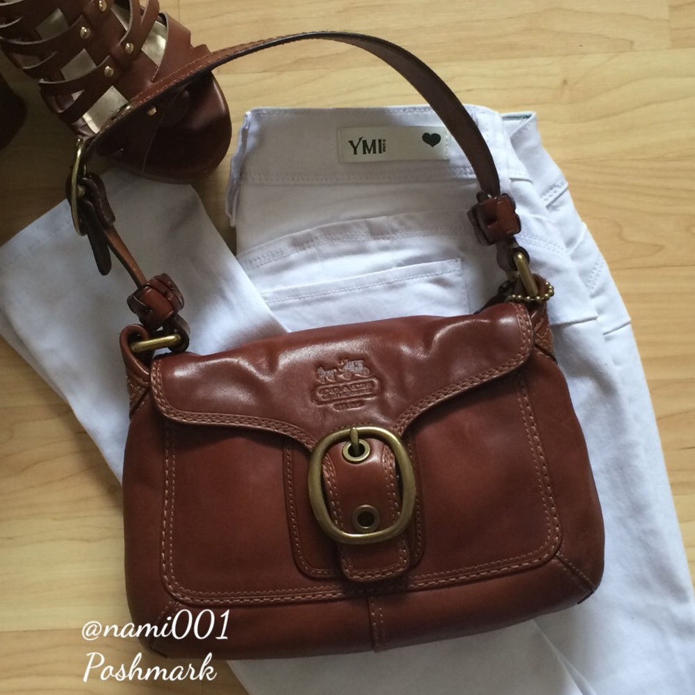 Coach Bleeker Leather Small Hobo Purse